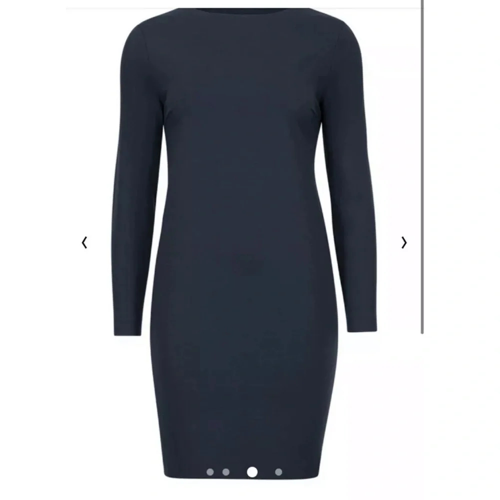 WOLFORD NWT Baily Boatneck Dress Lipstick Red - Picture 4 of 10